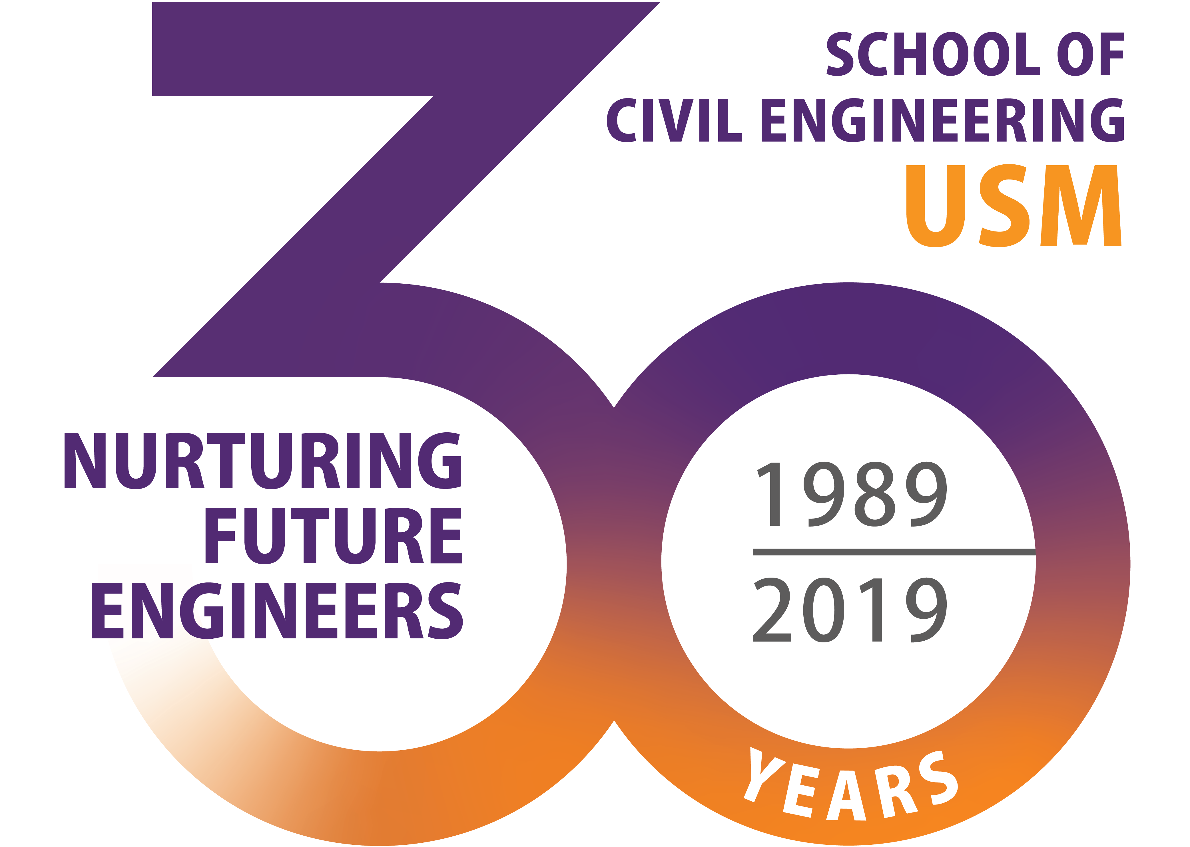 School Of Civil Engineering Usm Ppka 30th Anniversary Logo Tagline Design Competition 2019